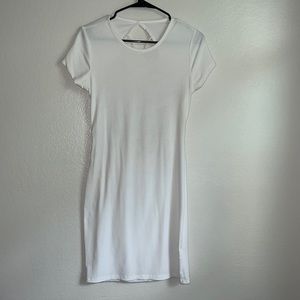 Mini dress open from the back